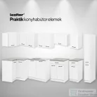 Leziter Praktik 60 felső szekrény 2 ajtós, fehér-fehér PR60F2AFHFH