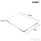 Leziter Praktik 80 konyhai munkalap beton PR80MLBE