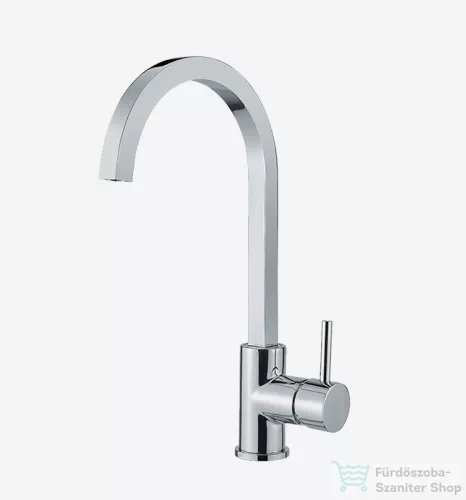 Webert PRAGA konyhai csaptelep, króm színben PR920301.015