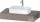 Duravit QATEGO 100x55 cm-es mosdópult, 1 mosdó kivágással, mosdó és csaptelep nélkül, matt bazalt QA4801043430000