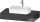 Duravit QATEGO 100x55 cm-es mosdópult, 1 mosdó kivágással, mosdó és csaptelep nélkül, matt grafit QA4801049490000