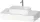 Duravit QATEGO 100x55 cm-es mosdópult, 1 mosdó kivágással, mosdó és csaptelep nélkül, Szupermatt fehér QA4801084840000