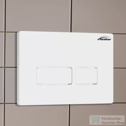 Leziter Roya 021 fehér WC nyomólap R-021W