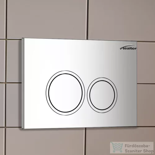 Leziter Roya 082 króm WC nyomólap R-082CHR