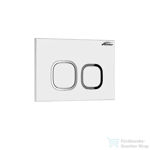 Leziter Roya 083 fehér WC nyomólap R-083W