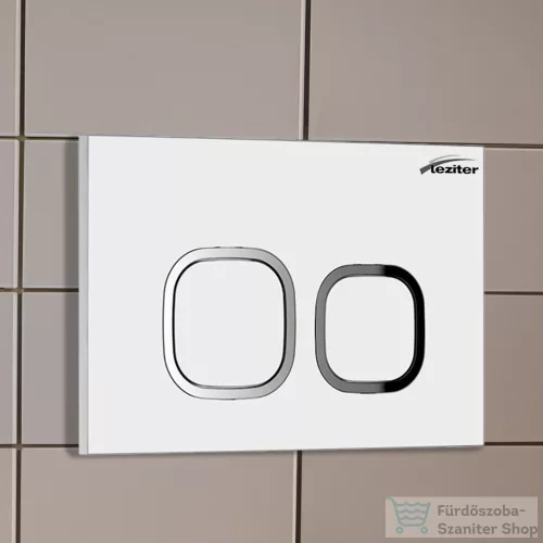 Leziter Roya 083 fehér WC nyomólap R-083W