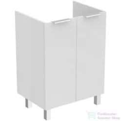   Ideal Standard EUROVIT+ 60x44 cm-es 2 ajtós álló szekrény mosdó nélkül,Fényes fehér R0258WG