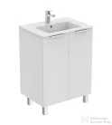 Ideal Standard EUROVIT+ 60x44 cm-es 2 ajtós álló szekrény mosdó nélkül,Fényes fehér R0258WG