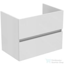   Ideal Standard EUROVIT+ 70x44 cm-es 2 fiókos szekrény mosdó nélkül,Fényes fehér R0261WG