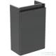 Ideal Standard EUROVIT+ 35,4x20,2 cm-es 1 ajtós álló szekrény mosdó nélkül,Mid glossy grey R0271TI