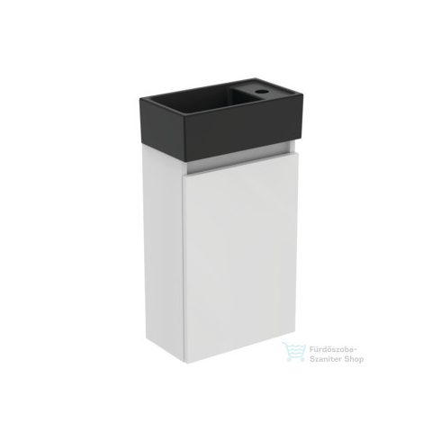 Ideal Standard EUROVIT+ 35,4x20,2 cm-es 1 ajtós álló szekrény mosdó nélkül,Fényes fehér R0271WG