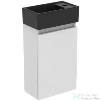 Ideal Standard EUROVIT+ 35,4x20,2 cm-es 1 ajtós álló szekrény mosdó nélkül,Fényes fehér R0271WG