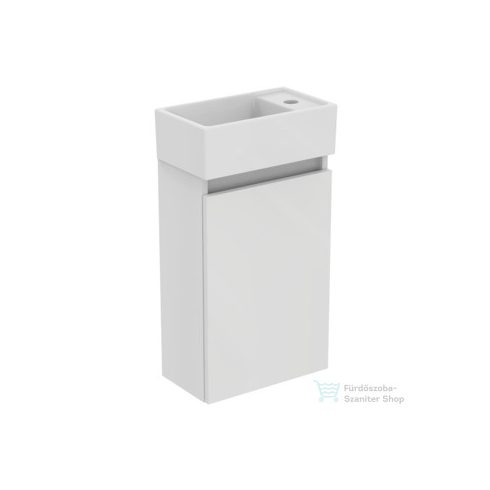 Ideal Standard EUROVIT+ 35,4x20,2 cm-es 1 ajtós álló szekrény mosdó nélkül,Fényes fehér R0271WG