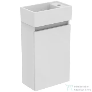 Ideal Standard EUROVIT+ 35,4x20,2 cm-es 1 ajtós álló szekrény mosdó nélkül,Fényes fehér R0271WG