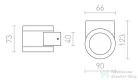 Rendl MOIRE II   alumínium 230V G9 25W IP54 R10132