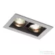 Rendl MONE II dönthető ezüstszürke  12V GU5,3 2x50W R10217