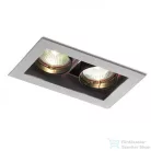Rendl MONE II dönthető ezüstszürke  12V GU5,3 2x50W R10217