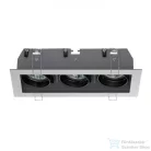 Rendl MONE III dönthető ezüstszürke  12V GU5,3 3x50W R10218