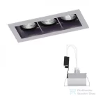 Rendl MONE III dönthető ezüstszürke  12V GU5,3 3x50W R10218