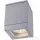 Rendl QUADRA M mennyezeti lámpa ezüstszürke 230V E27 75W IP54 R10386