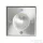 Rendl RIZZ SQ 105 rozsdamentes acél 230V LED 3W 96° IP65 3000K R10436