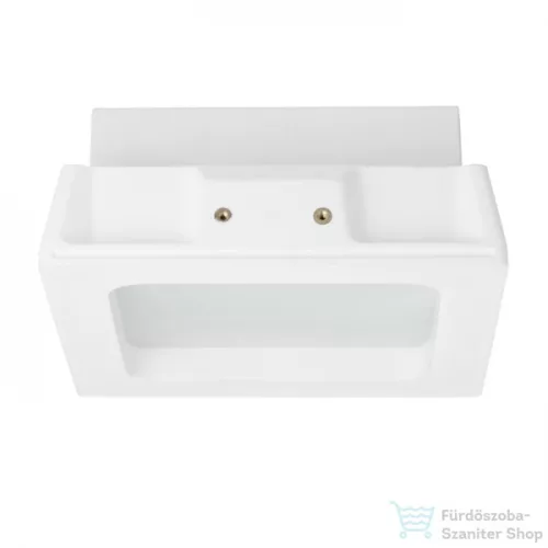 Rendl MIA SQ süllyesztett lámpa gipsz/szatén üveg 230V E27 2x18W R10443