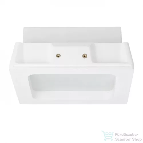 Rendl MIA SQ süllyesztett lámpa gipsz/szatén üveg 230V E27 2x18W R10443
