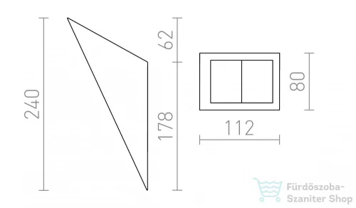 Rendl HAY fali lámpa gipsz 230V G9 40W R10448