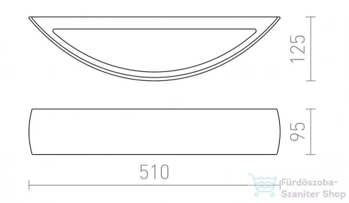 Rendl CRESCENT L fali lámpa gipsz 230V E14 2x28W R10451