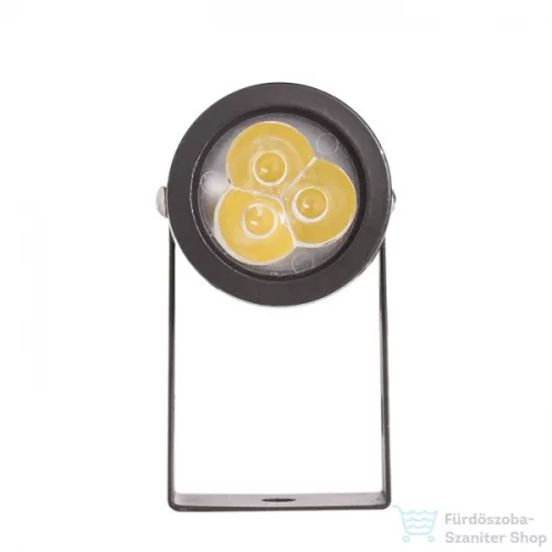 Rendl GUN leszúrható fekete  230V LED 3x1W 30° IP65  3000K R10530