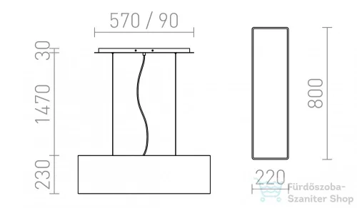 Rendl LOPE 80 függő lámpa fekete matt nikkel 230V E27 4x42W R10539