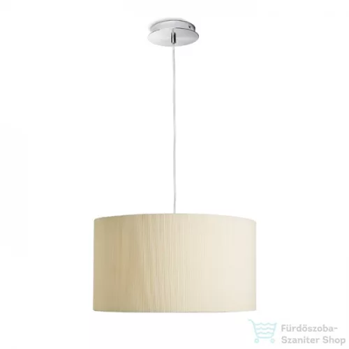 Rendl LALO 40 függő lámpa krémfehér matt nikkel 230V E27 3x42W R10605