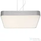Rendl MENSA SQ 48 függő lámpa szálcsiszolt alumínium 230V LED 56W 3000K R11292