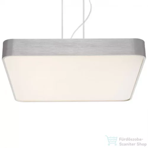 Rendl MENSA SQ 48 függő lámpa szálcsiszolt alumínium 230V LED 56W 3000K R11292