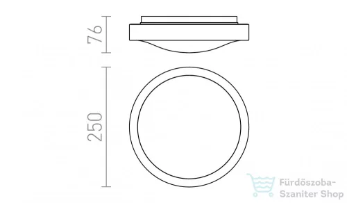 Rendl MELISA 25 mennyezeti lámpa alumínium 230V LED 12W 3000K R11296