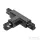 Rendl EUTRAC T bal kapocs fekete  230V  R11336