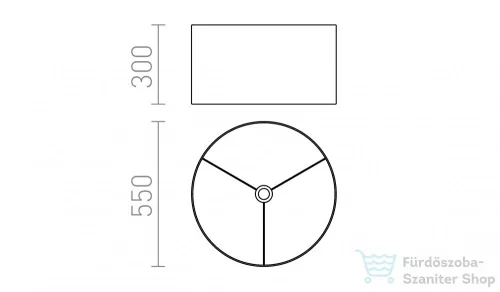 Rendl RON 55/30 lámpabúra  Polycotton fekete/arany fólia  max. 23W R11463