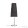 Rendl CONNY 15/30 asztali lámpaernyő Polycotton fekete/arany fólia max. 23W R11468