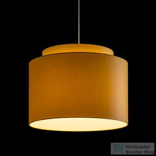Rendl DOUBLE 40/30 lámpabúra  Chintz sárgabarack/fehér PVC  max. 23W R11507