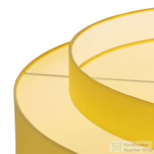 Rendl DOUBLE 55/30 lámpabúra  Chintz sárgabarack/fehér PVC  max. 23W R11508