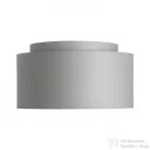 Rendl DOUBLE 55/30 lámpabúra  Chintz világosszürke/fehér PVC  max. 23W R11554