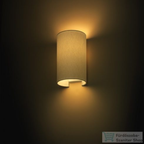 Rendl RON W 15/25 fali lámpa Chintz világosszürke/fehér PVC 230V E27 28W R11557