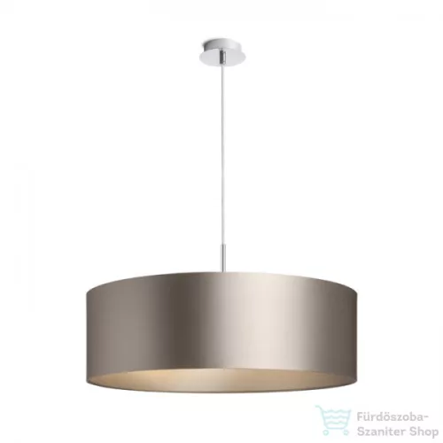 Rendl RON 60/19 lámpabúra  Monaco galamb szürke/ezüst PVC  max. 23W R11584
