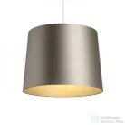 Rendl ASPRO 40/30 lámpabúra  Monaco galamb szürke/ezüst PVC  max. 23W R11589