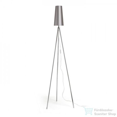 Rendl CONNY 15/30 asztali lámpaernyő Monaco galamb szürke/ezüst PVC max. 23W R11590