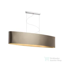  Rendl CASUAL 120/25 lámpabúra  Monaco galamb szürke/ezüst PVC  max. 23W R11593