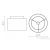 Rendl DOUBLE 40/30 lámpabúra  Polycotton fehér/fehér PVC  max. 23W R11599