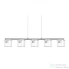 Rendl ESTRA V függő lámpa fehér tiszta üveg 230V LED 5x5W 3000K R11678