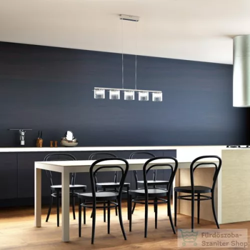 Rendl ESTRA V függő lámpa fehér tiszta üveg 230V LED 5x5W 3000K R11678