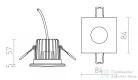 Rendl WATERBOY SQ  matt fehér  230V LED 10W 40° IP65  3000K R11728